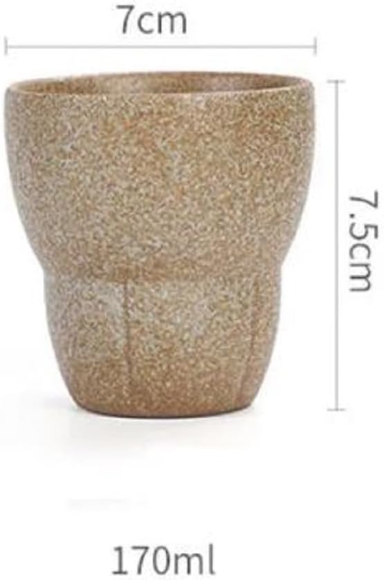 Vintage Pottery Coffee Mug Japanese Style Handmade.