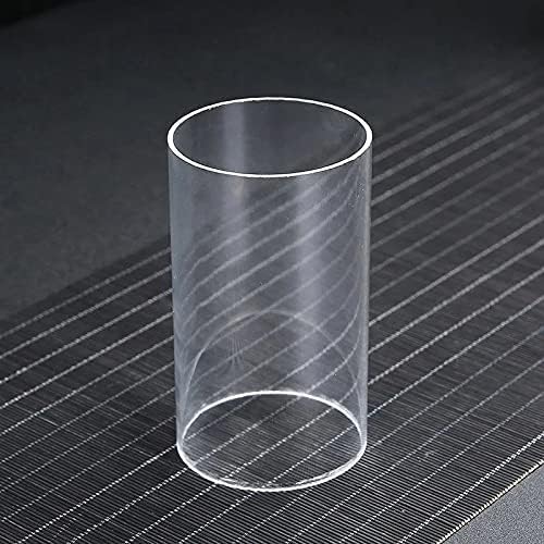 مبخرة كهربائية ذات تدفق خلفي مع حامل سيراميك مقاوم للرياح وتصميم أكريليك شفاف.