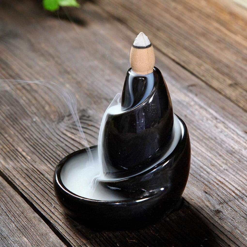 حامل مبخرة بخور ارتجاعي، حامل أنيق لتجربة العلاج العطري الهادئة.