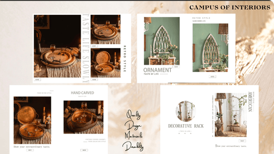 VINTAGE ORNAMENTS CATALOG