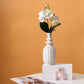 ceramic white plain fired vase creative hotel porch hydroponic flower planting