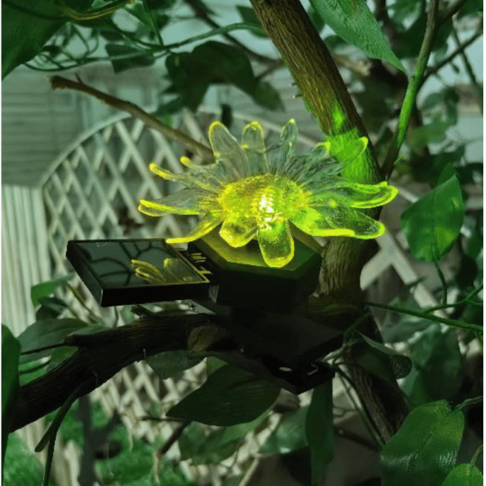 LED Solar Flower Lights Outdoor Waterproof Decorative.