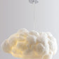 Modern Ceiling pendant Light, Creative Cloud Shaped, Floating Cloud Ceiling Pendant Lights, Cotton Chandeliers fit all Rooms and spaces (50X26X18)