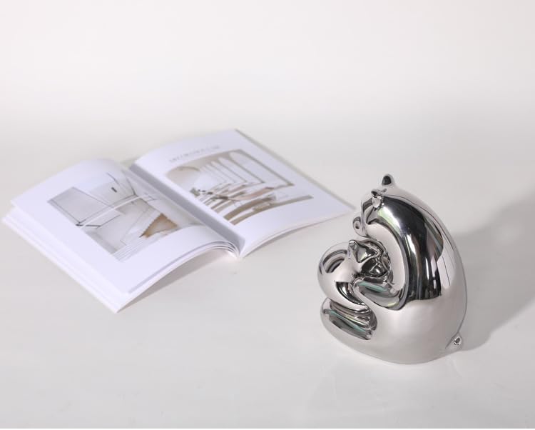 أناقة الدب، ديكور مكتبة معدنية لمنزل فاخر خفيف، غرفة نوم، غرفة معيشة، وخزانة نبيذ.