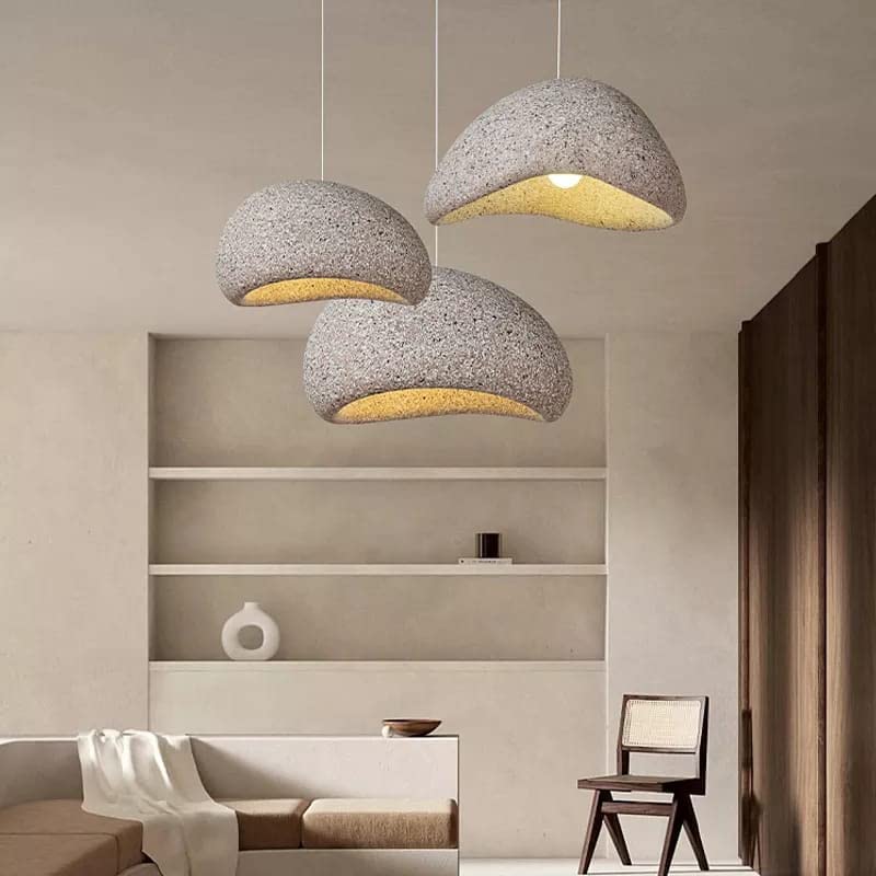 مصابيح LED المعلقة على الطراز الاسكندنافي البسيط تجمع بين البساطة وجمال الطبيعة.