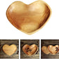 Heart-Shaped Wooden Serving Tray: A Stylish and Versatile Addition to Your Home.