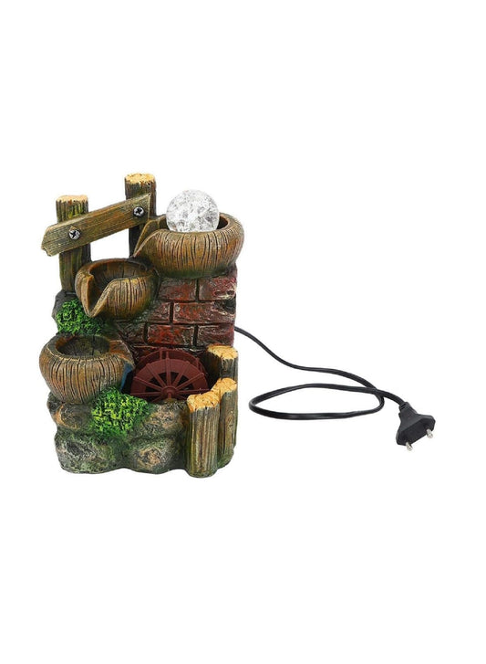 نافورات المياه نافورة سطح الطاولة داخلي صخرة سطح المكتب الجبل.